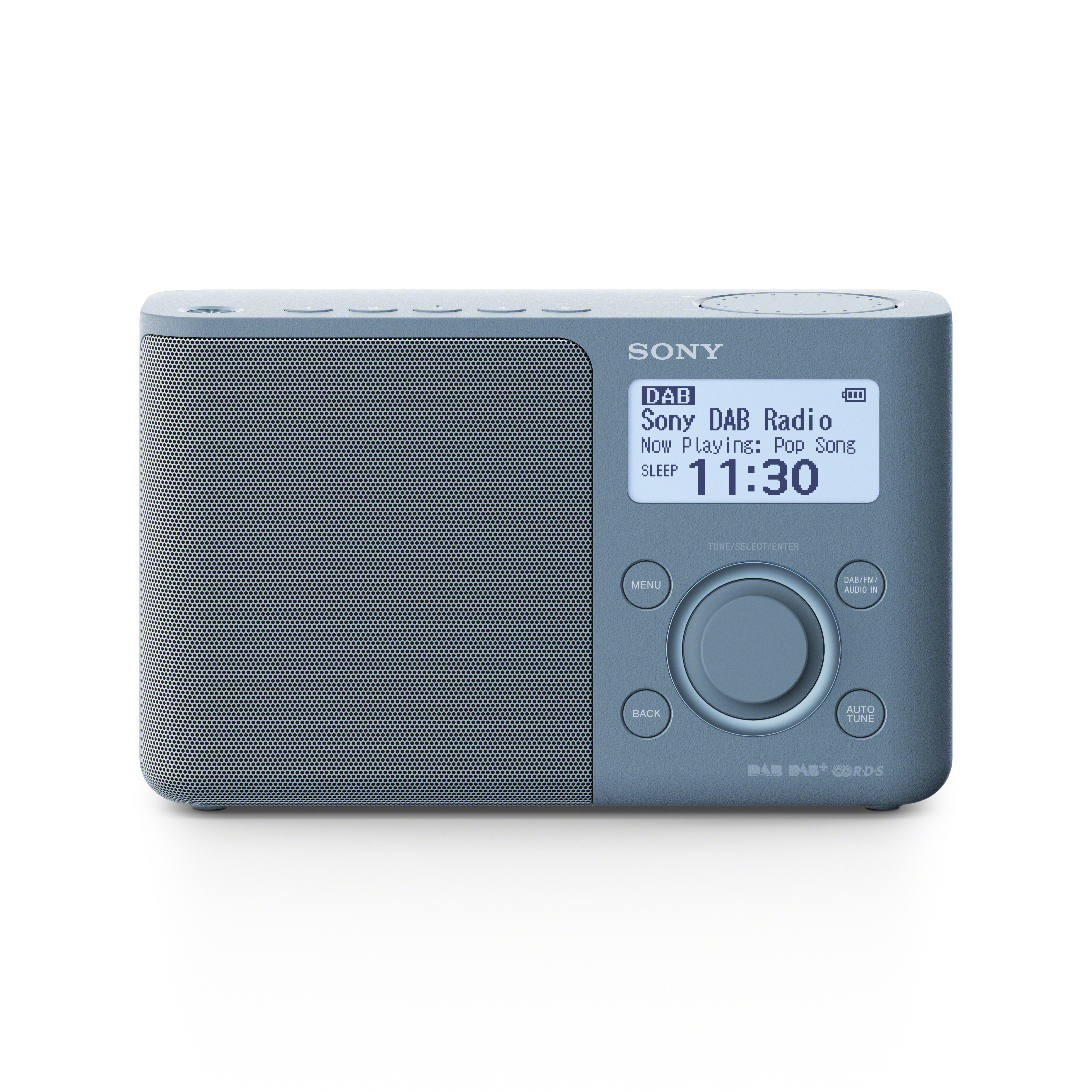 SONY XDR-S61D DAB+ Radio, Blau digital, FM, DAB, DAB