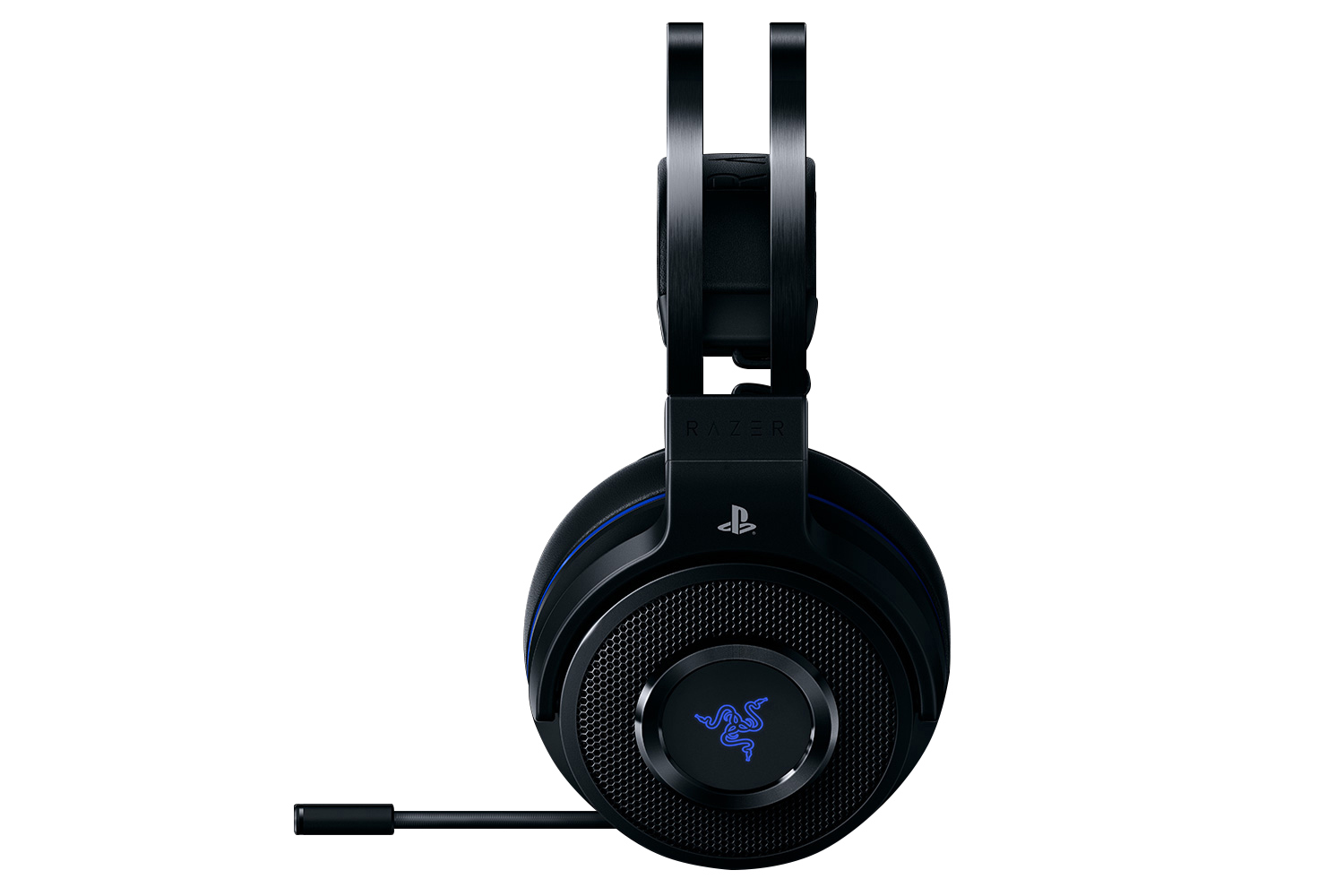 RAZER Razer Thresher Ultimate PS4, Over-ear Gaming Headset Schwarz/Blau