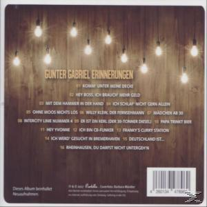Gunter Gabriel - Erinnerungen  - (CD)