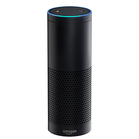 AMAZON Echo Sprachgesteuerter Lautsprecher, Schwarz