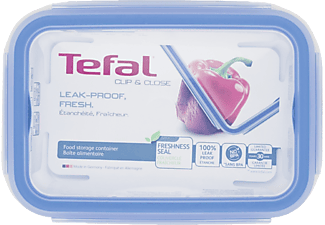 TEFAL K3021112 CLIP&CLOSE négyszögletű tároló  0.55L