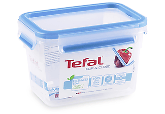 TEFAL K3021302 CLIP&CLOSE négyszögletű tároló  1.1L