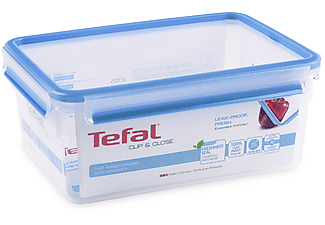 TEFAL K3022012 CLIP&CLOSE négyszögletű tároló  3.7L