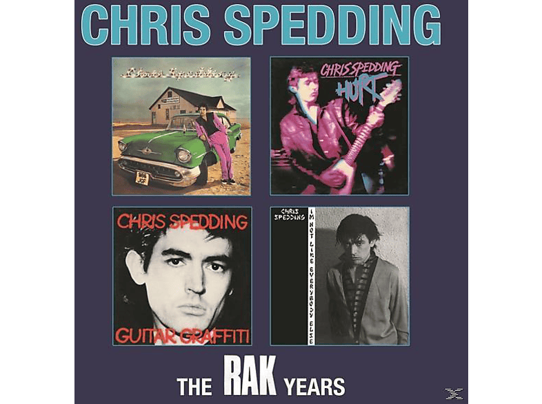 Spedding Chris - The Rak Years 1975-1980 (4CD Box-Set)  - (CD)