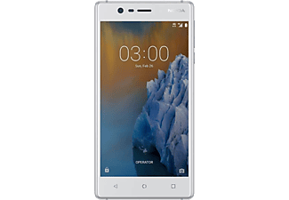 NOKIA 3 ezüst Dual SIM kártyafüggetlen okostelefon