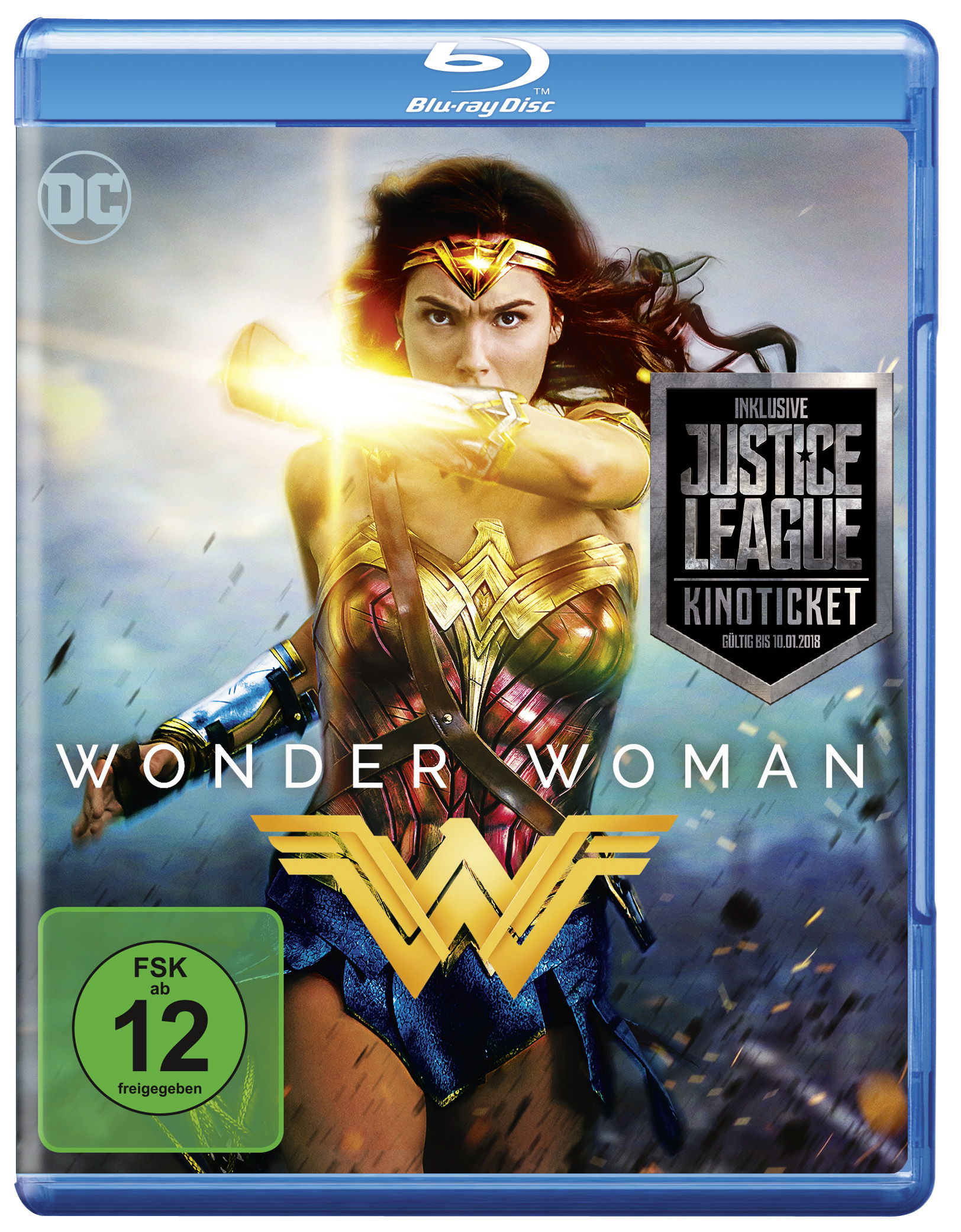 Wonder Woman + Justice League Kinoticket (Exklusiv) Blu-ray