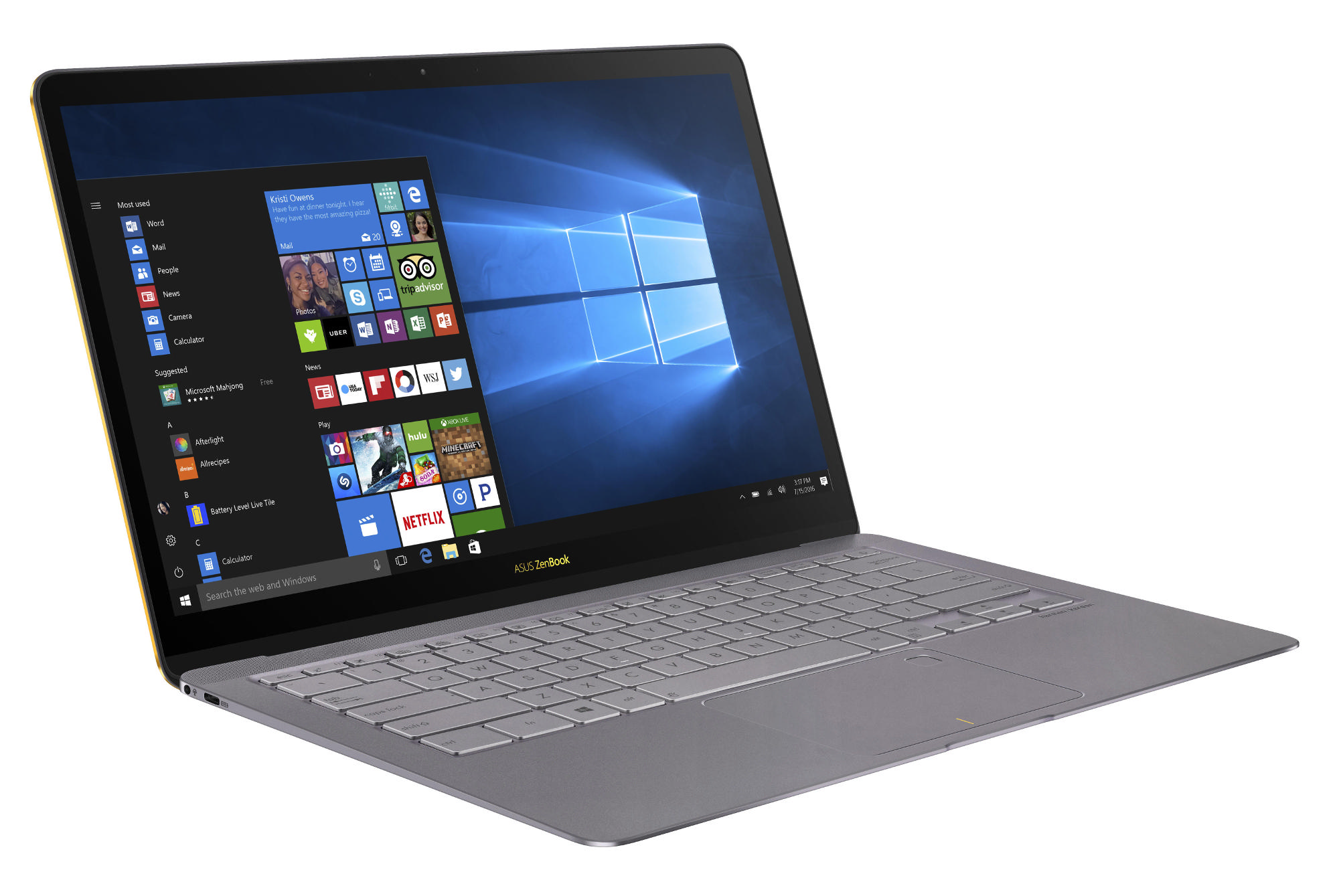 ASUS ZenBook UX490UA-BE037T Full-HD 14" 8GB  Intel Core i7-7500 Laptop