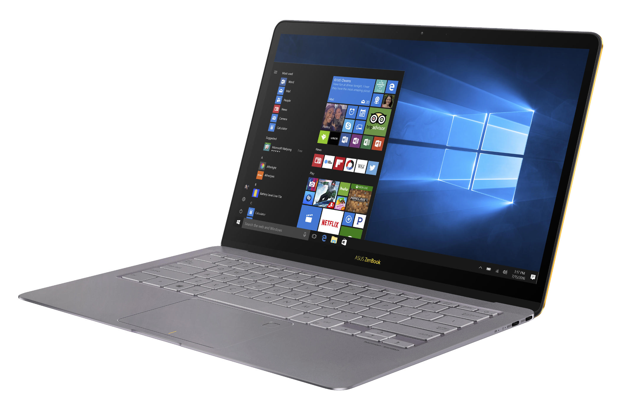 ASUS ZenBook UX490UA-BE037T Full-HD 14" 8GB  Intel Core i7-7500 Laptop