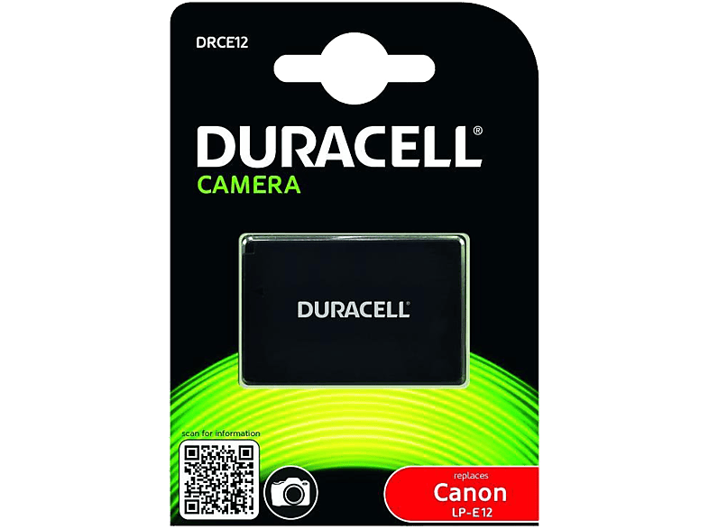 DURACELL Batterij DRCE12 - Canon LP-E12