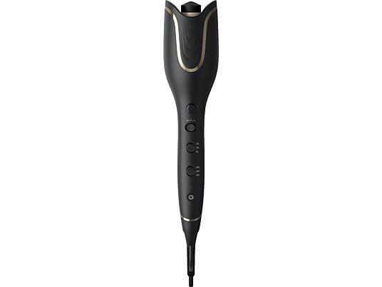 PHILIPS StyleCare Prestige - Automatischer Lockenstab (Schwarz/Gold)