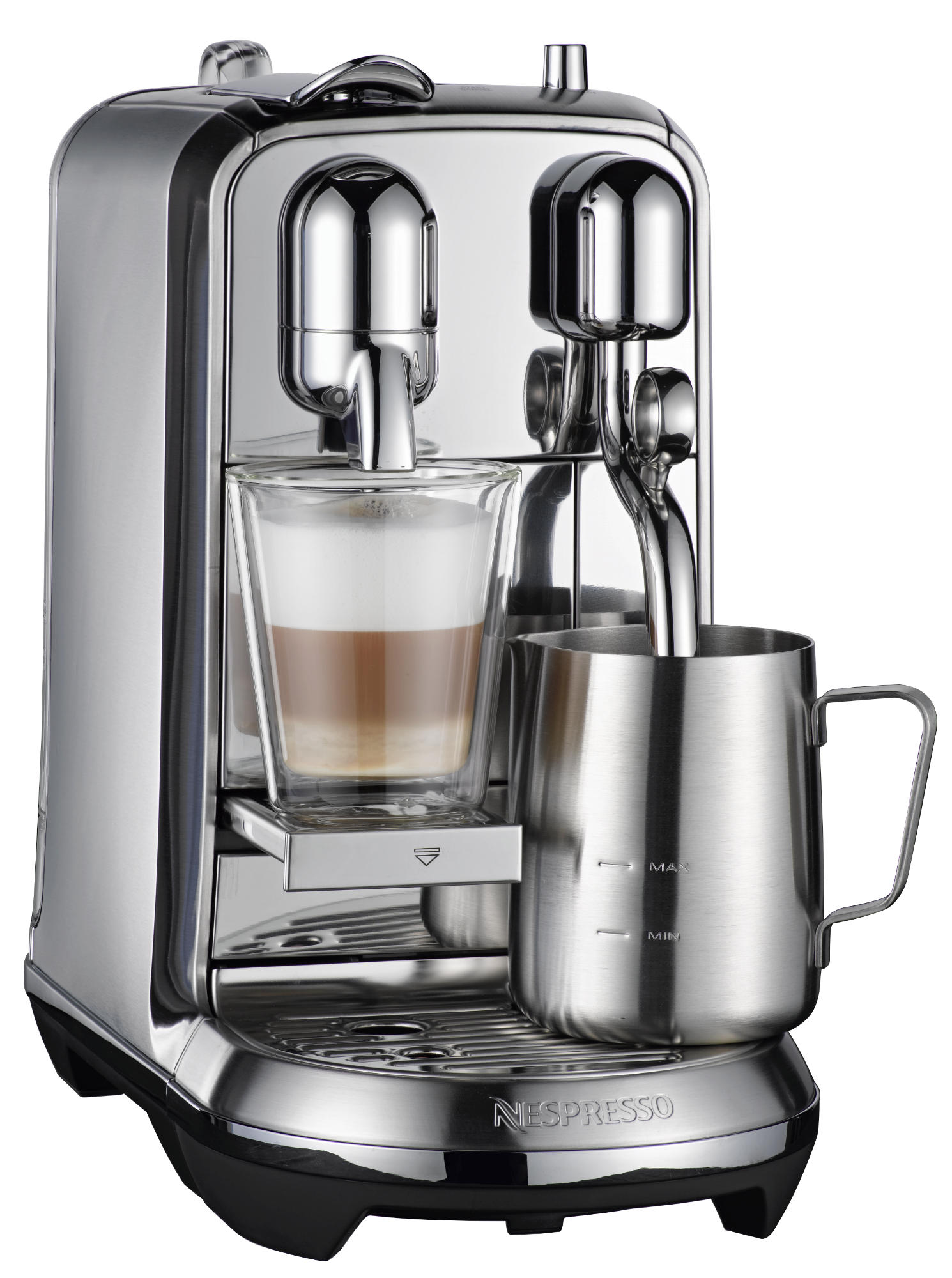 NESPRESSO J520-EU-ME-NE Creatista Plus Kapselmaschine Edelstahl