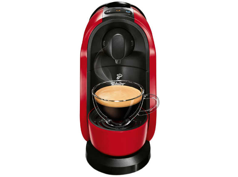TCHIBO Cafissimo Pure kapszulás kávéfőző, piros