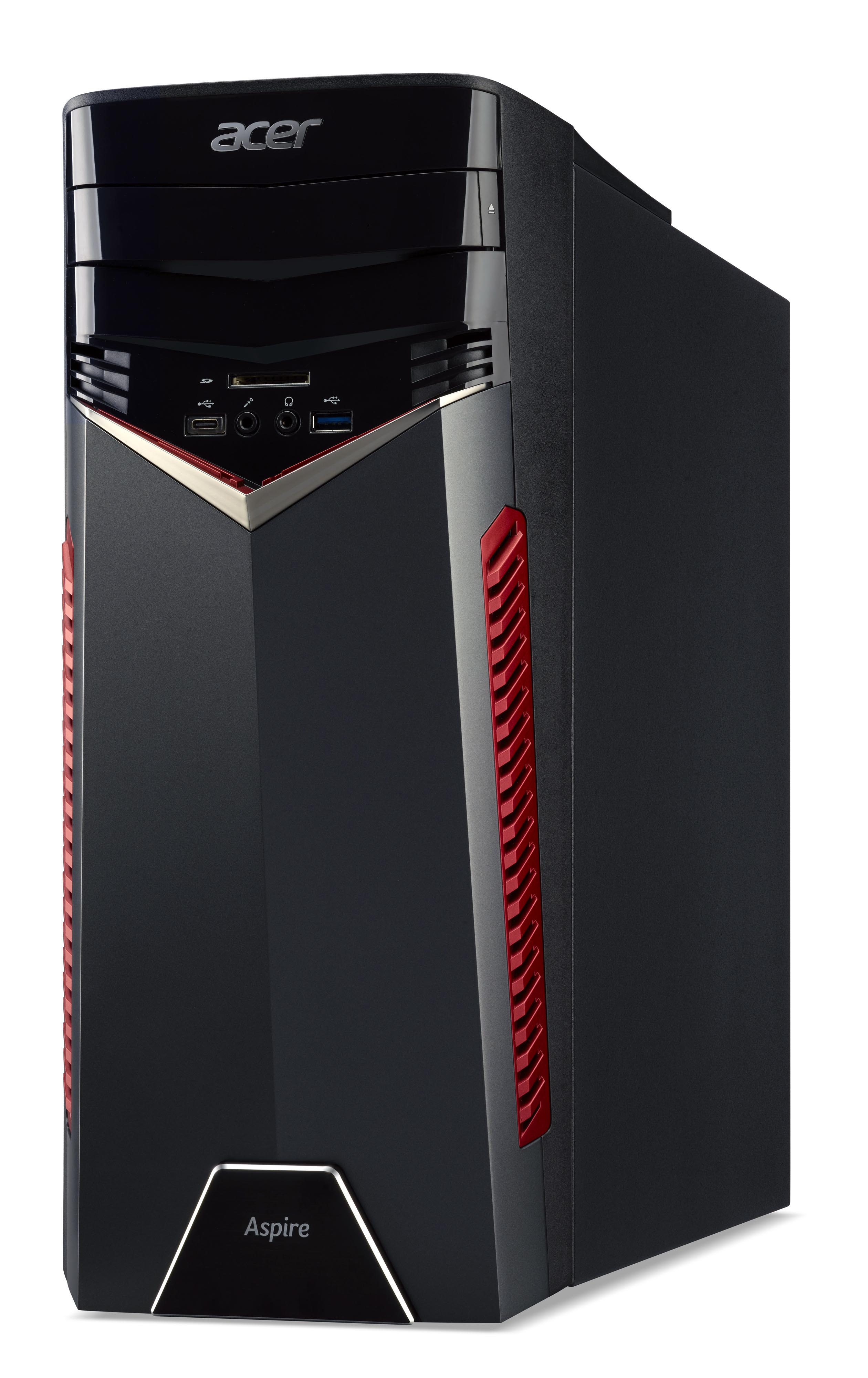 ACER Aspire GX-281 - AMD Ryzen™ 5 1400 - 16 GB - 1 TB - NVIDIA GeForce® GTX 1050 - Windows 10 Home (64 Bit)