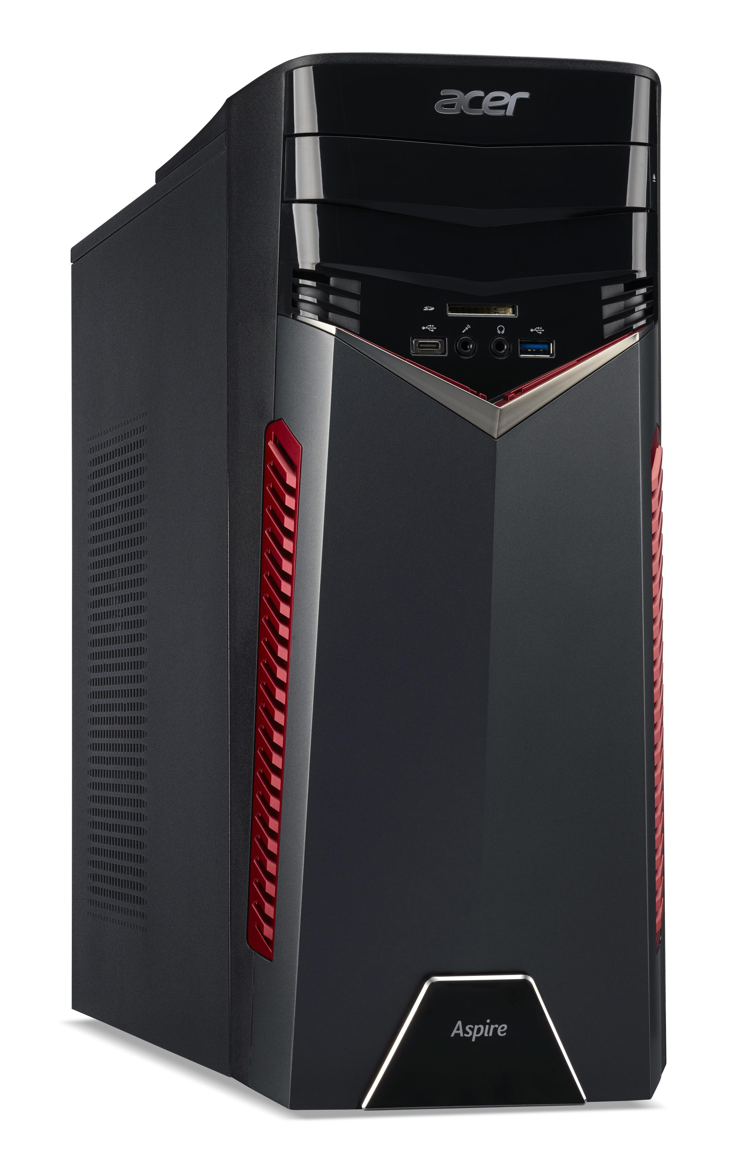 ACER Aspire GX-281 - AMD Ryzen™ 5 1400 - 16 GB - 1 TB - NVIDIA GeForce® GTX 1050 - Windows 10 Home (64 Bit)