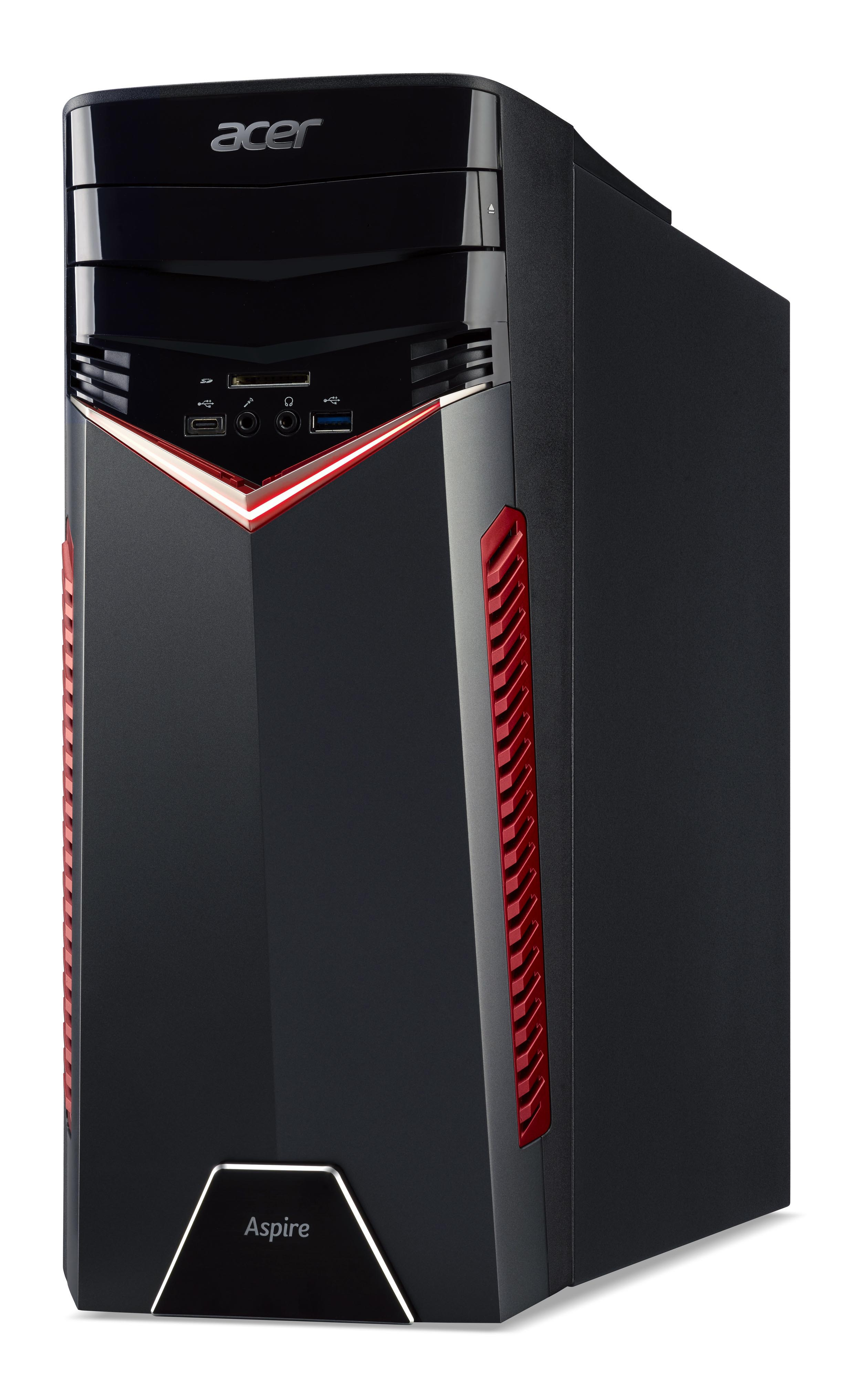 ACER Aspire GX-281 - AMD Ryzen™ 5 1400 - 16 GB - 1 TB - NVIDIA GeForce® GTX 1050 - Windows 10 Home (64 Bit)
