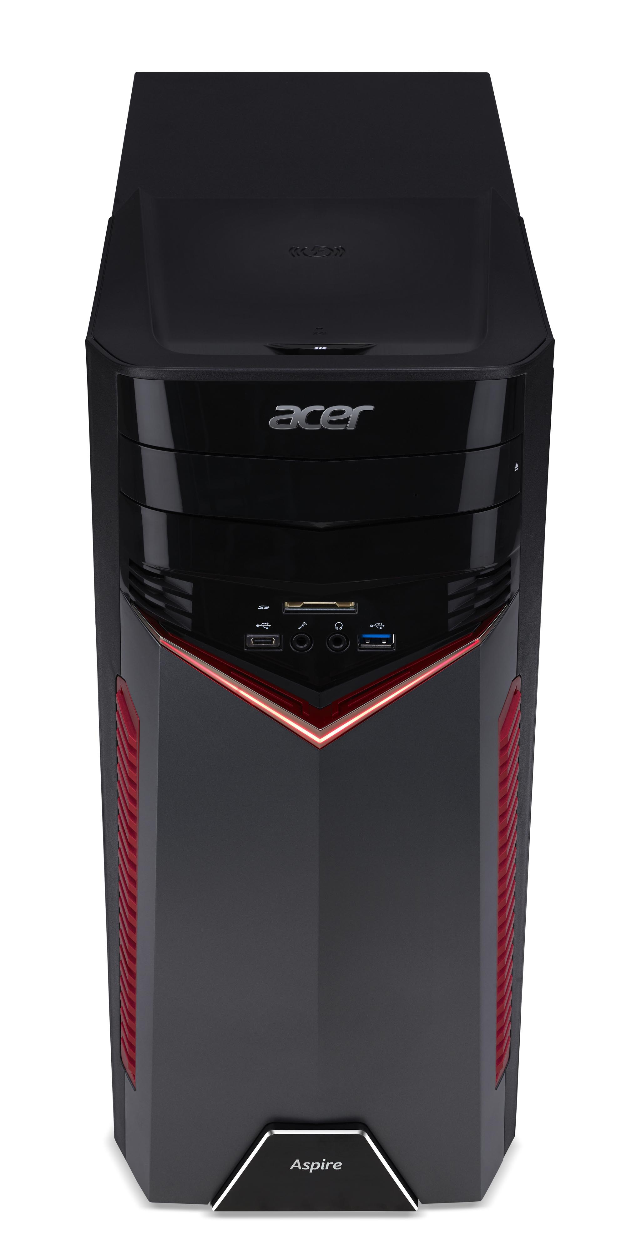 ACER Aspire GX-281 - AMD Ryzen™ 5 1400 - 16 GB - 1 TB - NVIDIA GeForce® GTX 1050 - Windows 10 Home (64 Bit)