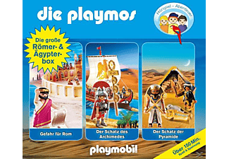 Die Playmos - Die Große Römer Und Ägypter-Box  - (CD)