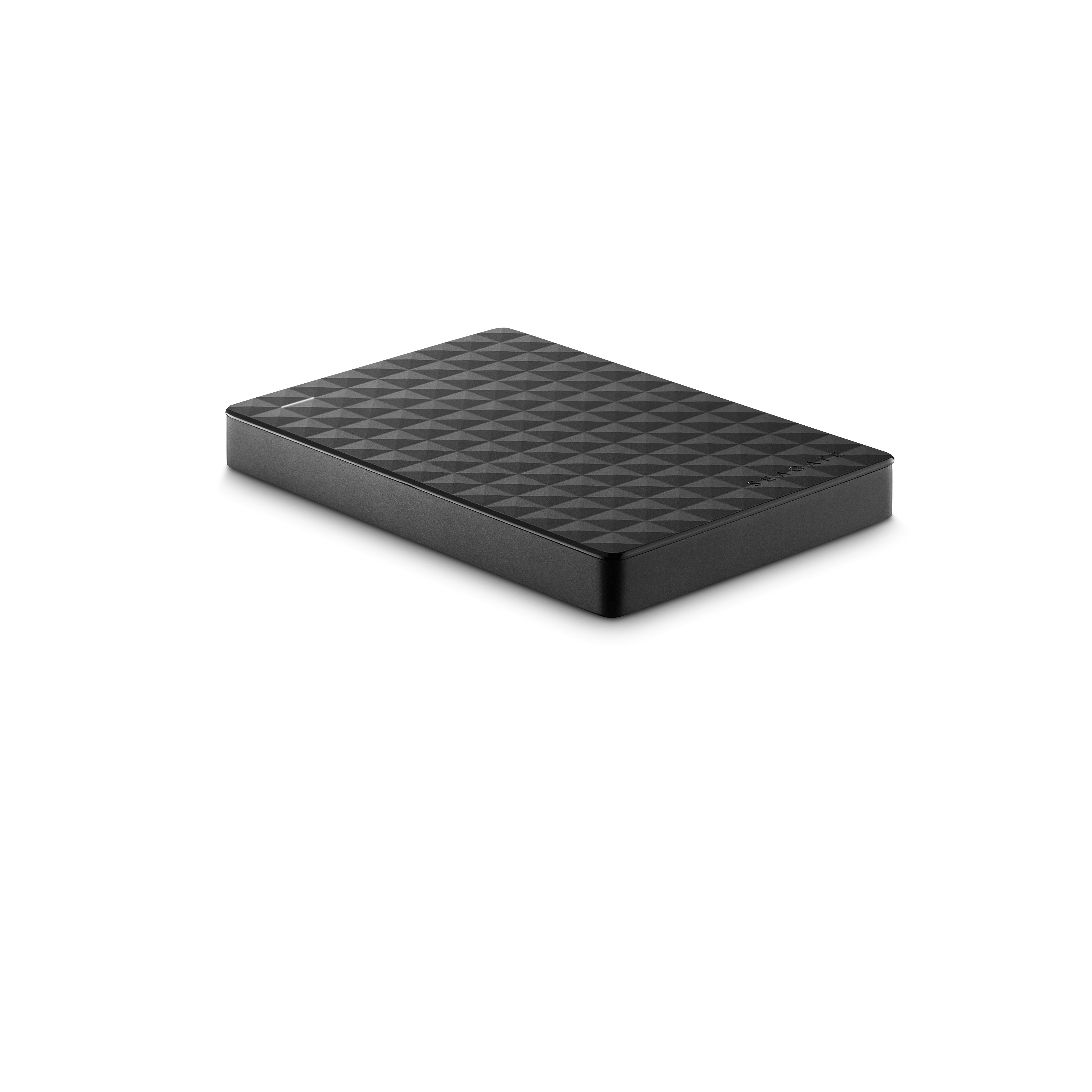 SEAGATE Expansion+ Portable Festplatte, 2 TB HDD, 2,5 Zoll, extern, Schwarz