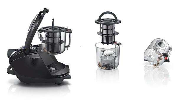 BOSCH Staubsauger ohne Beutel BodenBGS7MS64 Bodenstaubsauger ohne Beutel (maximale Leistung: 800 Watt, Schwarz)