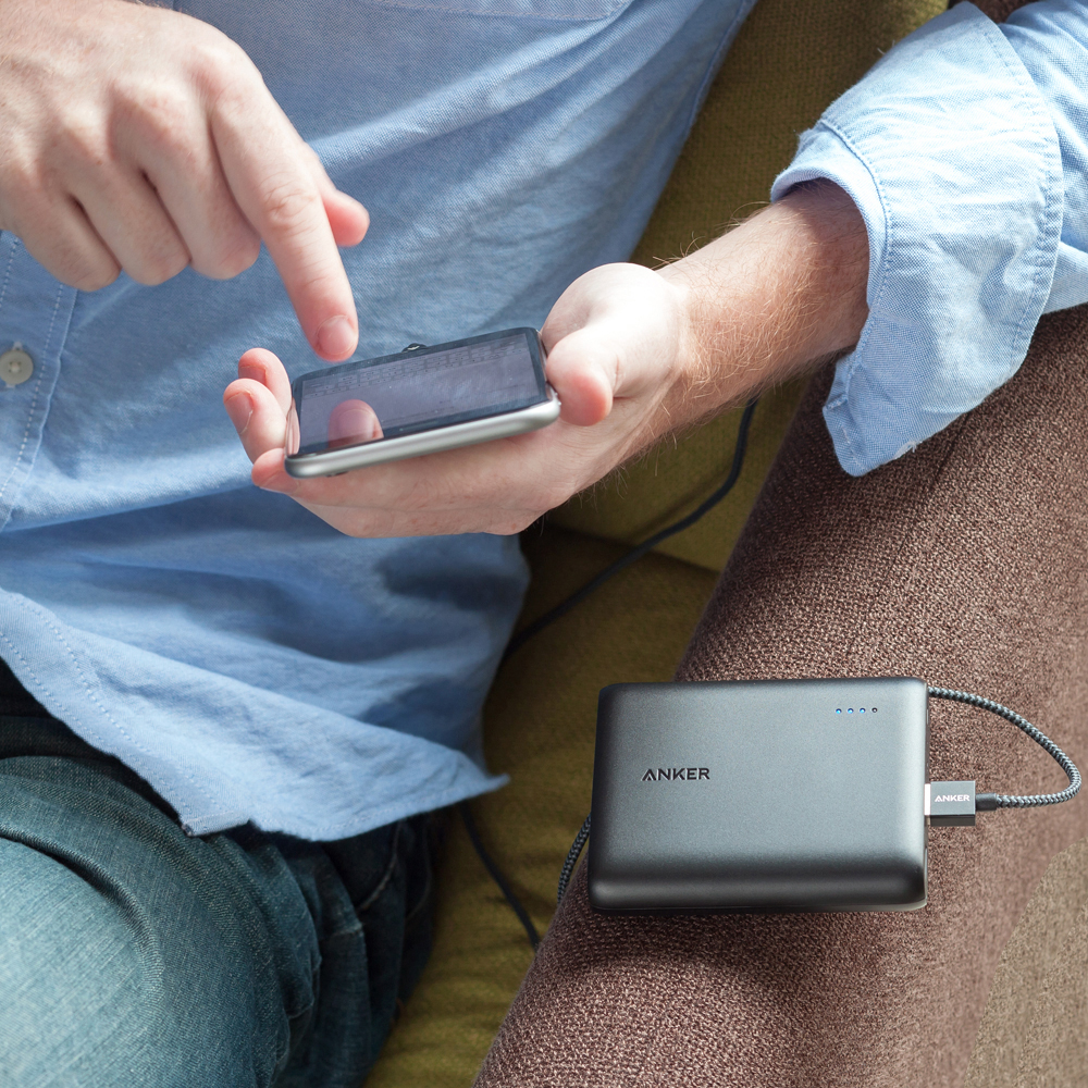 ANKER PowerCore Powerbank 10400 mAh Schwarz
