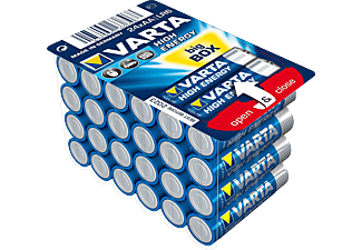 VARTA VARTA High-Energy AA - Batterie alcaline - 24 pezzi - Pile (Blu)