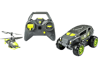 SPINMASTER Hogs: Shadow Launcher - Véhicule tout-terrain télécommandé. (Vert/noir)