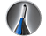 REMINGTON REMINGTON NE3850 - Igiene Clipper - Per peli di naso, orecchie e sopracciglia - Nero/Blu - Rifinitore peli naso/orecchie (Grigio/blu)