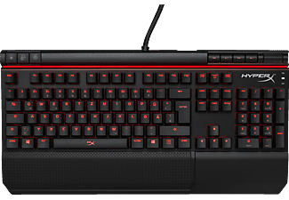 HYPERX Alloy Elite CHERRY MX Red - Gaming Tastatur, QWERTZ, Mechanisch, Cherry MX Red, Schwarz