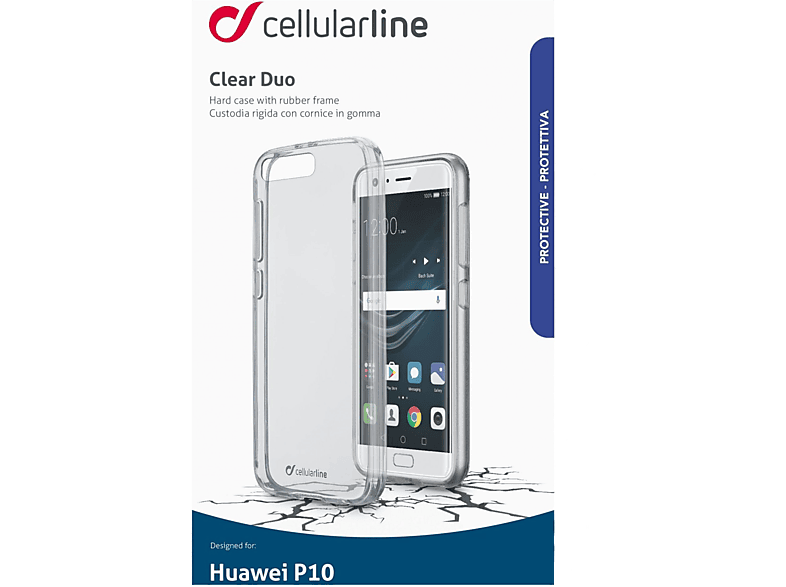 Cellular Line Clear Duo Voor Huawei P10 Transparant Kopen Mediamarkt 1961