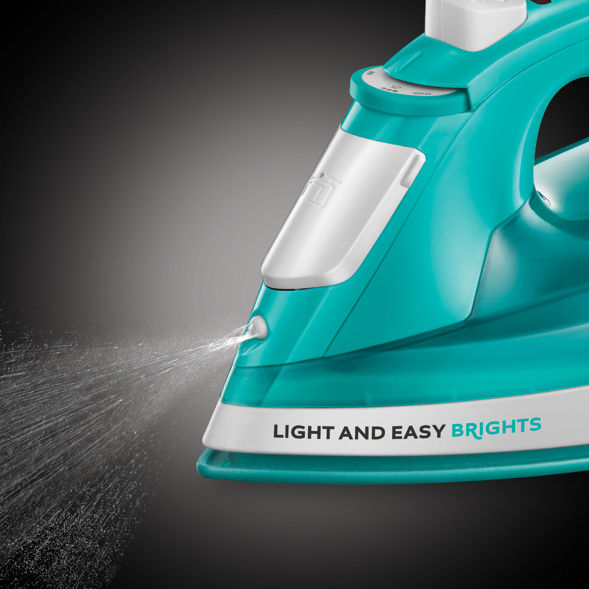 RUSSELL HOBBS 24840-56 Light & Easy Dampfbügeleisen (2400 Watt, Antihaftversiegelte Keramik)
