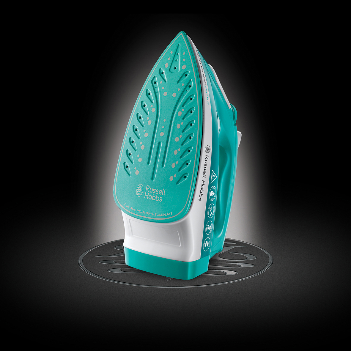 RUSSELL HOBBS 24840-56 Light & Easy Dampfbügeleisen (2400 Watt, Antihaftversiegelte Keramik)