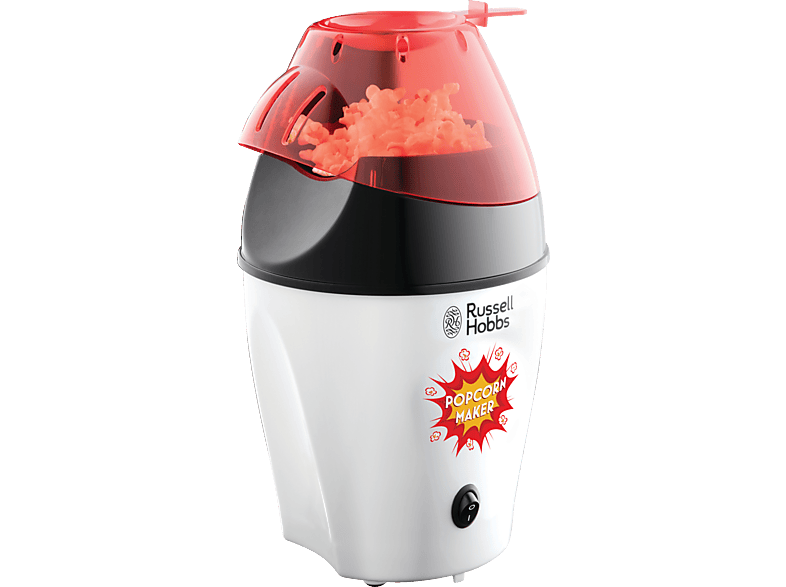 Weiß/Schwarz/Rot Popcornmaker 24630-56 RUSSELL HOBBS Fiesta