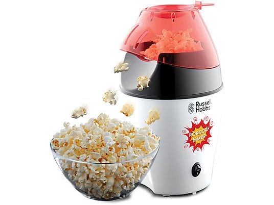 RUSSELL HOBBS Hobbs Fiesta - Machine à popcorn (Blanc/Noir/Rouge)