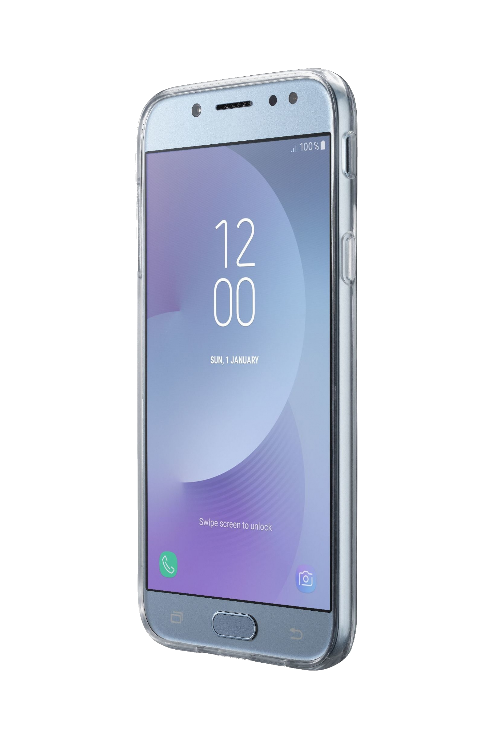 CELLULAR-LINE Clear Duo voor Samsung Galaxy J5 (2017) Transparant