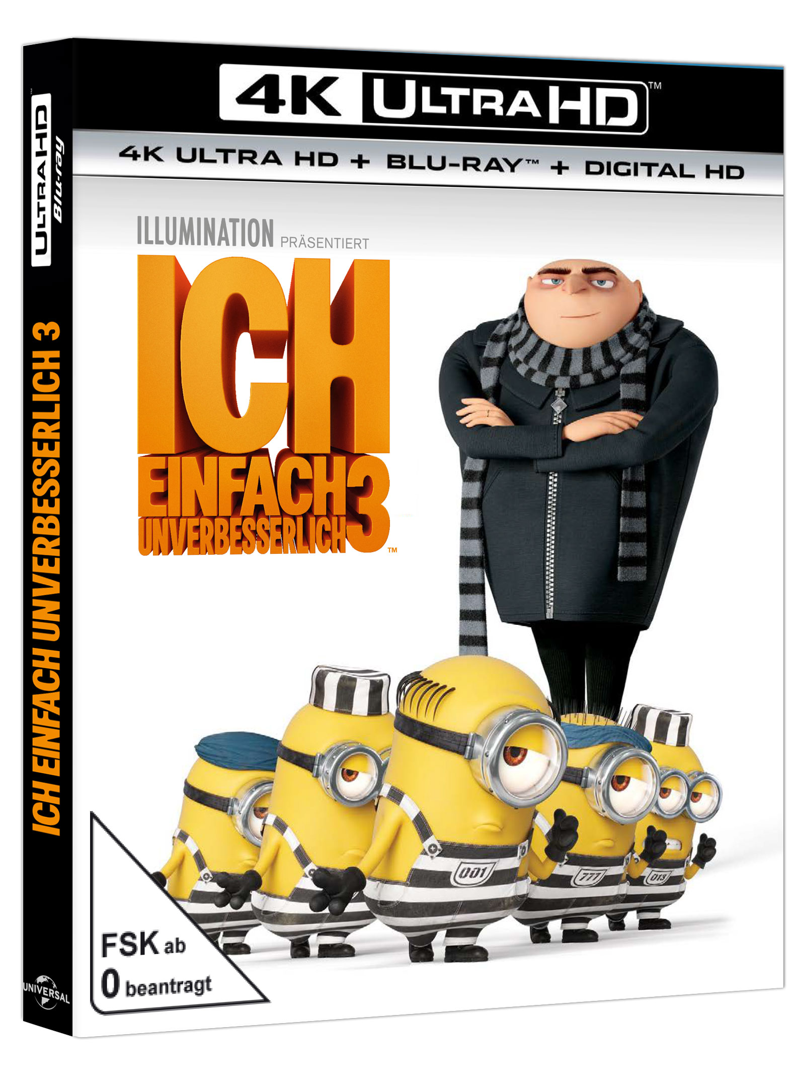 ICH – Einfach unverbesserlich 3 4K Ultra HD Blu-ray + Blu-ray