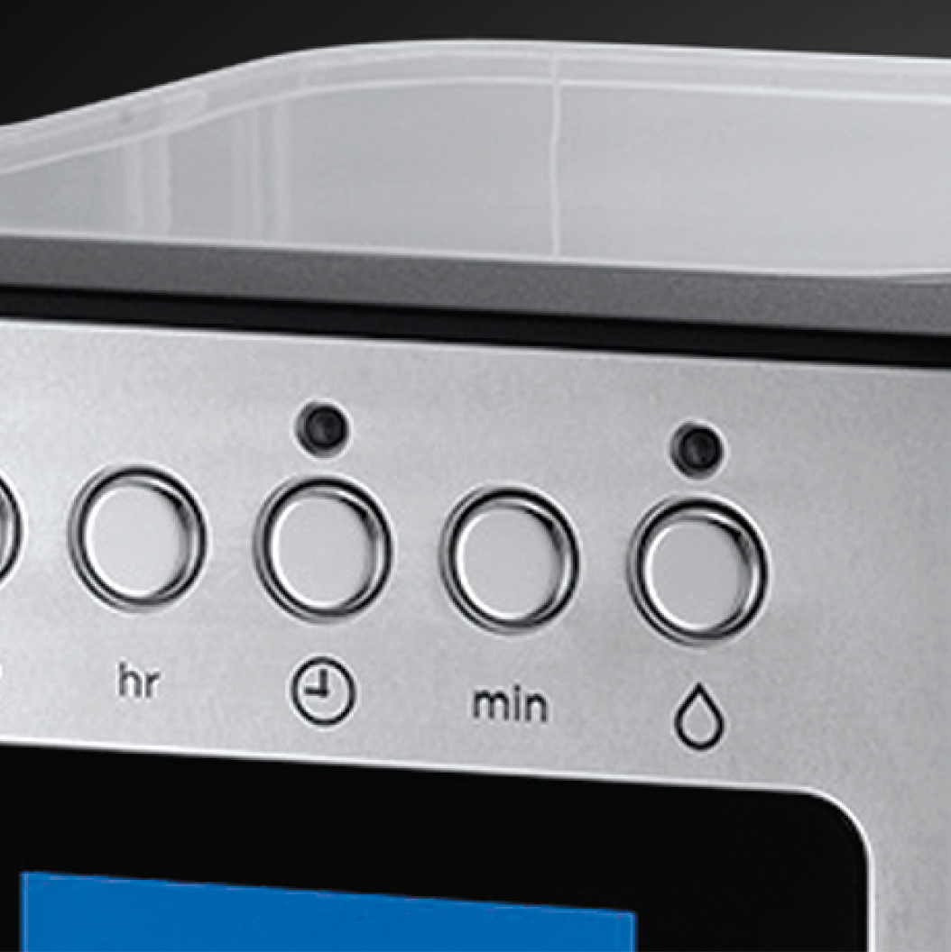 RUSSELL HOBBS 23370-56 Elegance Kaffeemaschine Edelstahl/Schwarz