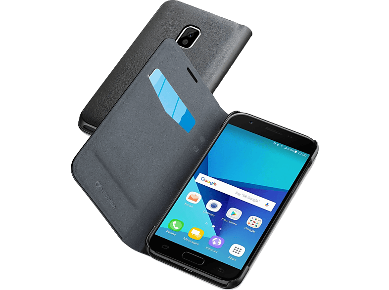 Cellular-line Book Essential Flipcover Voor Samsung Galaxy J5 (2017) Zwart