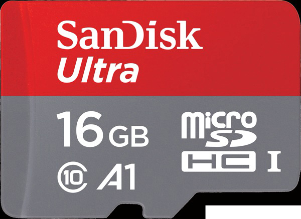 SANDISK Ultra® UHS-I, Micro-SDHC Speicherkarte, 16 GB, 98 MB/s