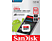 SANDISK microSDHC ULTRA 64GB+AD - Speicherkarte  (64 GB, 100 MB/s, Grau/Rot)