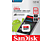 SANDISK microSDXC 200GB+AD - Speicherkarte  (200 GB, 100 MB/s, Grau/Rot)