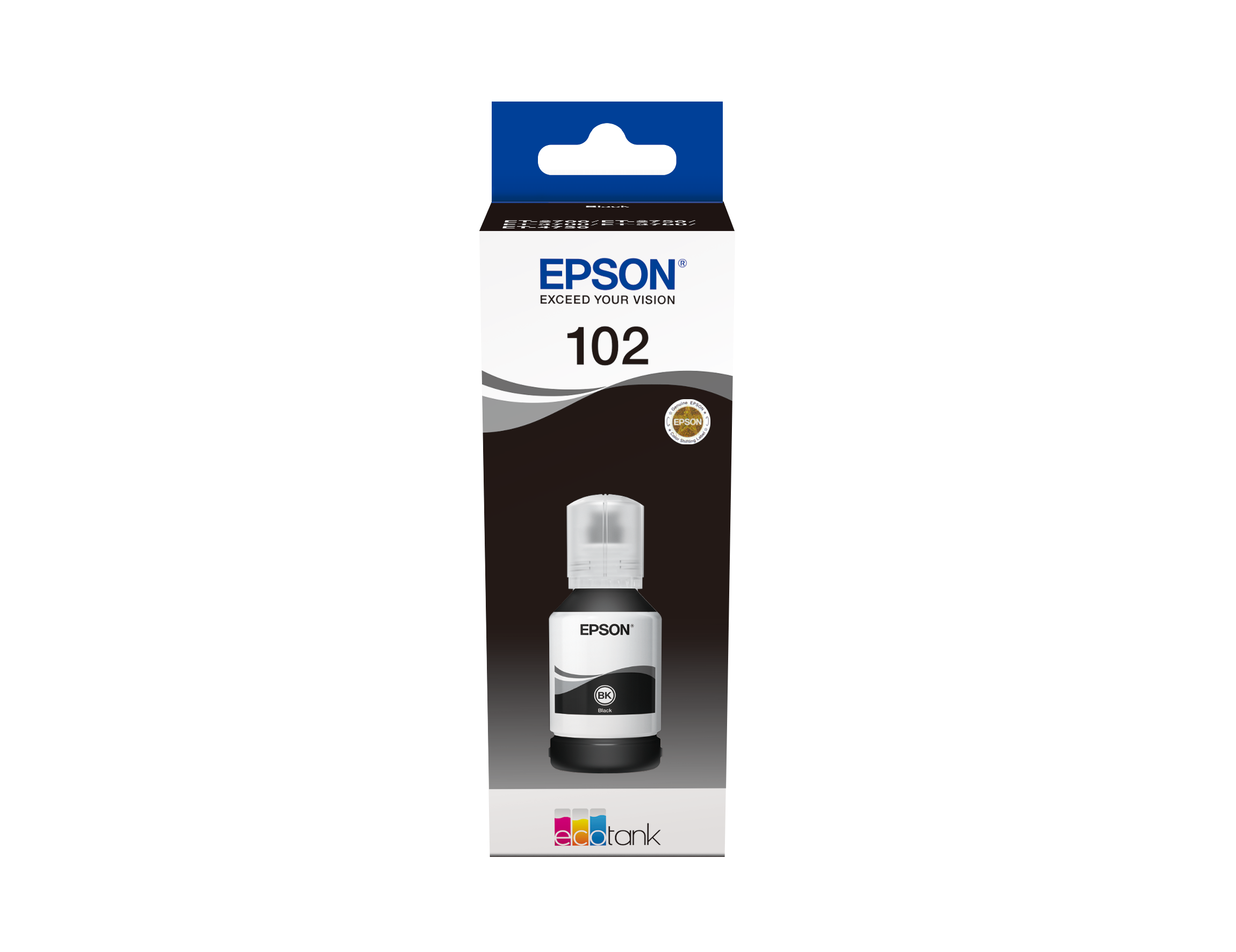 Epson Ecotank Ink 102 Singlepack Zwart afbeelding
