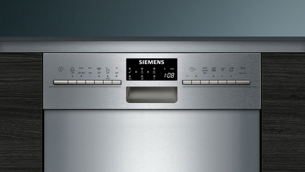 SIEMENS SR456S00PE Geschirrspüler (unterbaufähig, 448 mm breit