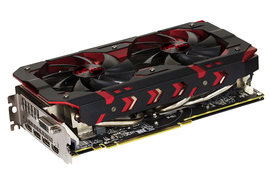 POWERCOLOR Radeon RX 580 Red Devil Gold 8GB (AXRX580 8GBD5-3DH/OC) (AMD, Grafikkarte)