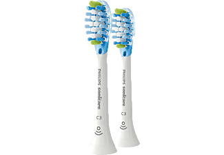 PHILIPS SONICARE C3 Premium Plaque Defence HX9042/17 (2 pezzi) - Spazzole modellabili (Bianco)