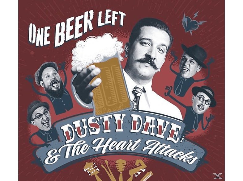 Dusty Dave, Heartattacks - One Beer Left  - (CD)