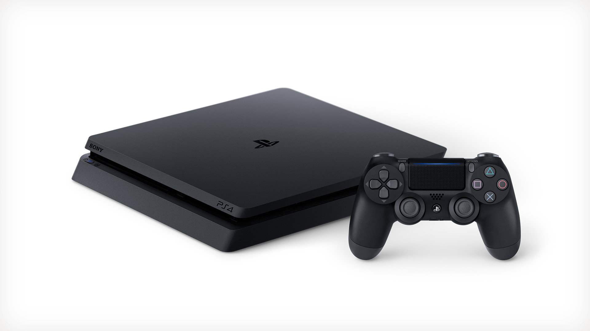 PlayStation 4 Slim 1TB - Spielekonsole - Jet Black