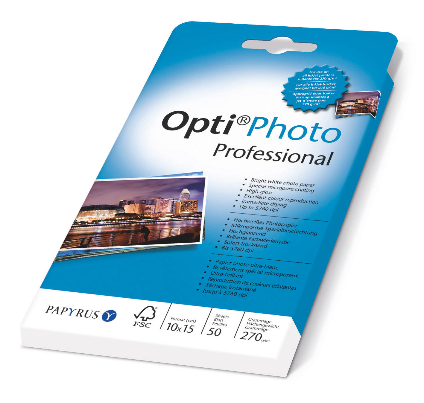 mm 150 Fotopapier Opti Photo INAPA x 100 50