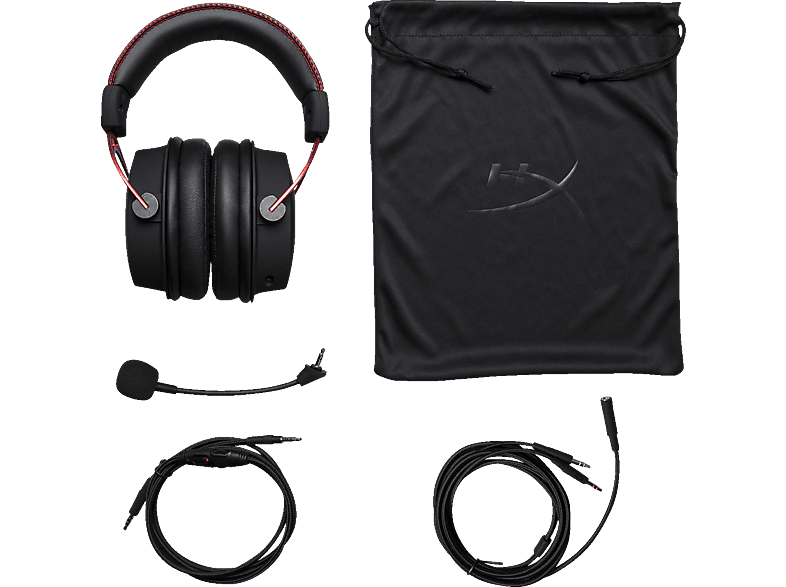 Thumbnail - HYPERX Cloud Alpha, Over-ear Gaming Headset Schwarz/Rot