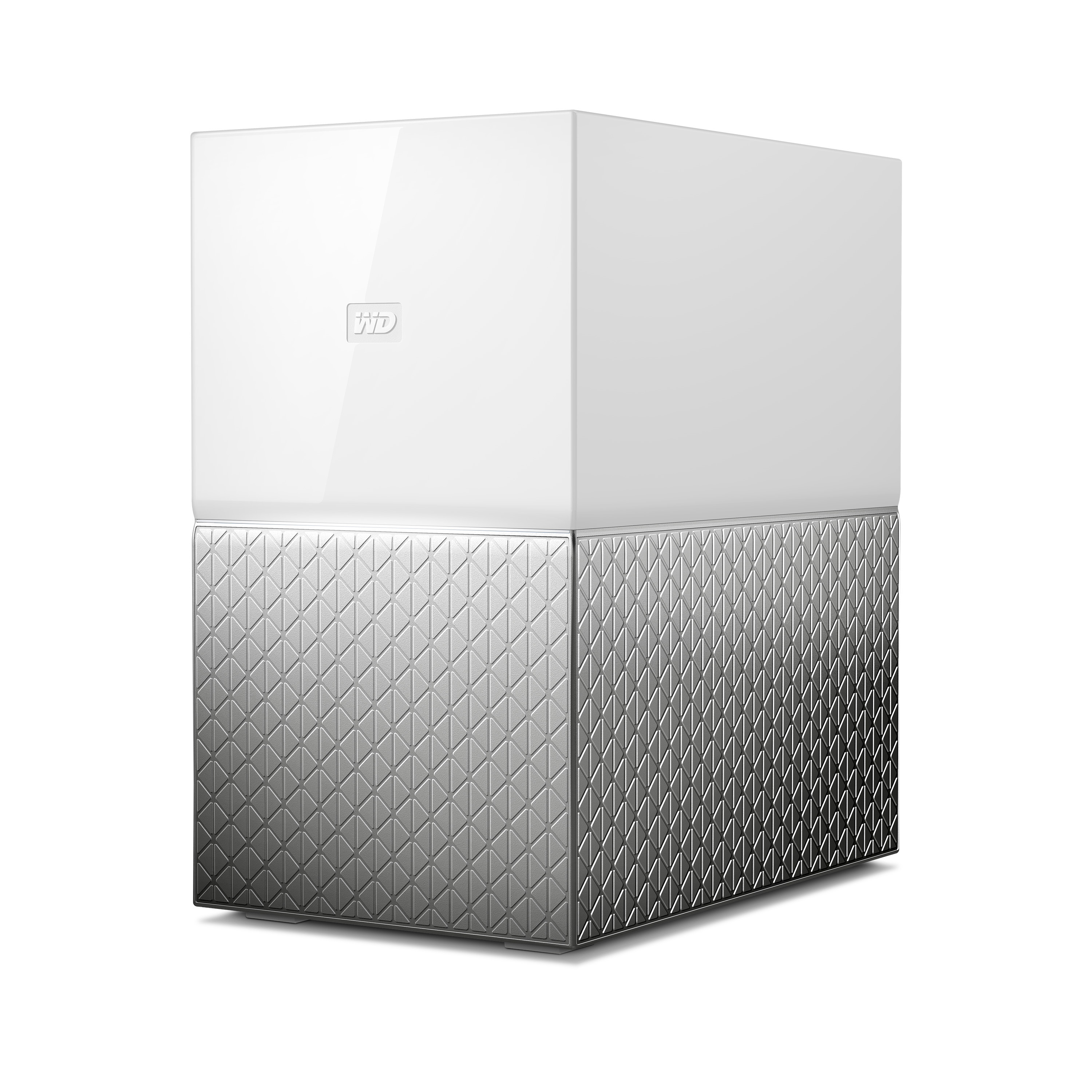 WD My Cloud™ Home Duo, 16 TB, NAS 3,5 Zoll Anzahl Festplattenschächte: 2 Weiß}