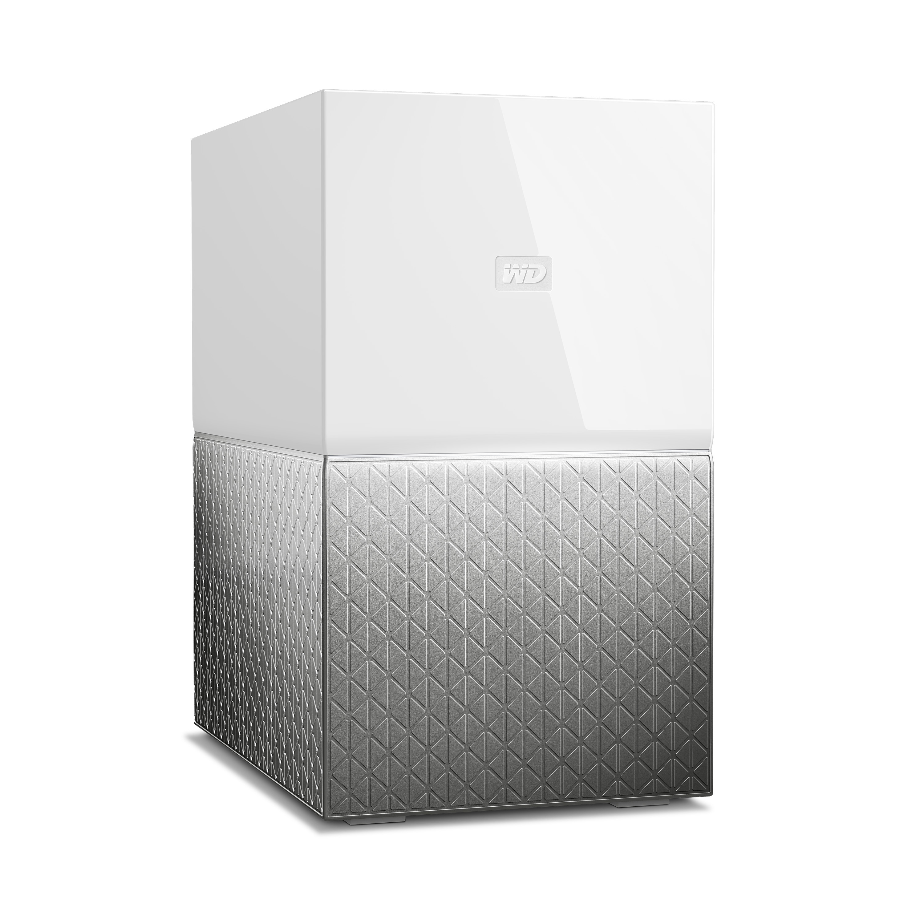 WD My Cloud™ Home Duo, 16 TB, NAS 3,5 Zoll Anzahl Festplattenschächte: 2 Weiß}